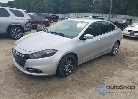 2013 Dodge Dart Rallye z USA, uszkodzony, nr VIN 1C3CDFBA8DD106354